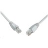 Solarix - patch kabel CAT6 SFTP PVC 3m šedý snag-proof