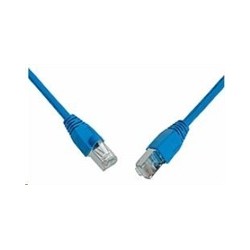 Solarix - patch kabel CAT6 SFTP PVC 3m modrý snag-proof