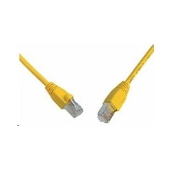Solarix - patch kabel CAT6 SFTP PVC 3m žlutý