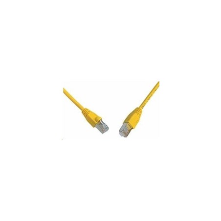 Solarix - patch kabel CAT6 SFTP PVC 3m žlutý