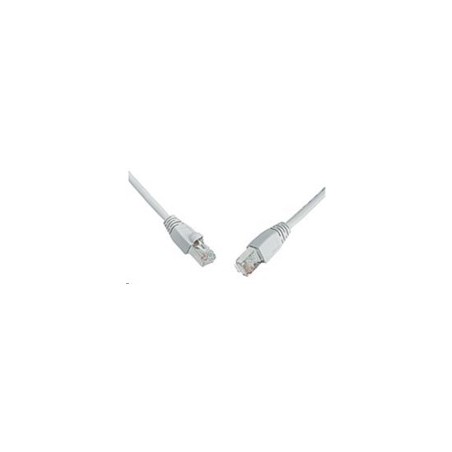 Solarix - patch kabel CAT6 SFTP PVC 7m šedý snag-proof