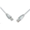 Solarix - patch kabel CAT6 SFTP PVC 7m šedý snag-proof