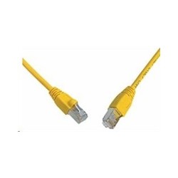 Solarix - patch kabel CAT6 SFTP PVC 5m žlutý