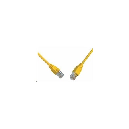 Solarix - patch kabel CAT6 SFTP PVC 5m žlutý