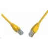 Solarix - patch kabel CAT6 SFTP PVC 5m žlutý