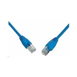 Solarix - patch kabel CAT6 SFTP PVC 7m modrý snag-proof