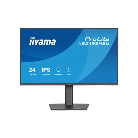 iiyama ProLite/XB2493HSU-B1/23,8"/IPS/FHD/120Hz/1ms/Černá/3R