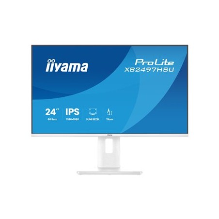 iiyama ProLite/XB2497HSU-W1/23,8"/IPS/FHD/120Hz/4ms/Bílá/5R