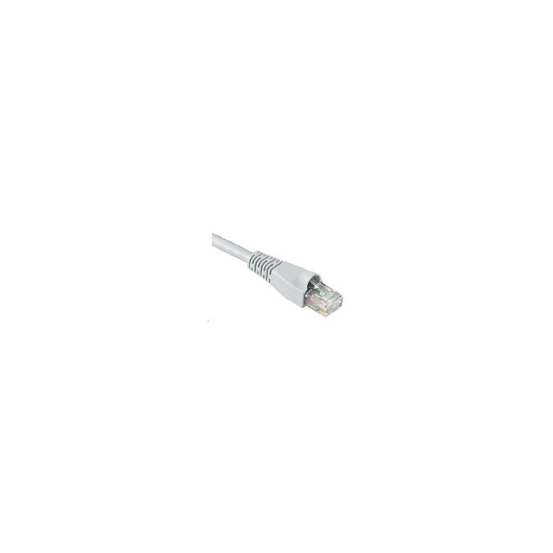 Solarix - patch kabel CAT6 UTP PVC 1m šedý snag-proof