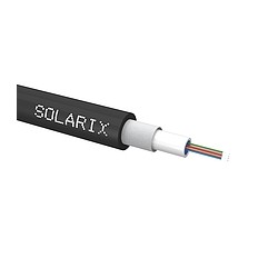Solarix - univerzální kabel CLT Solarix 08vl 50/125 LSOH Eca OM4 černý