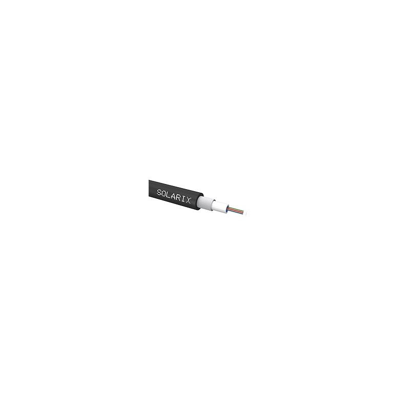 Solarix - univerzální kabel CLT Solarix 08vl 50/125 LSOH Eca OM4 černý