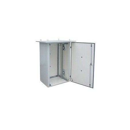 Rack termoizolovaný LC-07 24U 700x600, RAL 7035 s vent. pravá bočnice LC0724U76250020PG