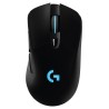 Logitech myš Gaming G703 Lightspeed Wireless/ optická / HERO 16k/ 6 tlačítek / 12000dpi - černá