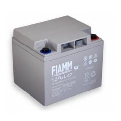 Fiamm olověná baterie 12FGL42 (12V 42Ah závit M6)