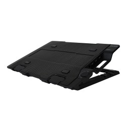 Zalman chladič notebooku ZM-NS2000 / pro notebooky do 17" / naklápěcí / USB Hub / USB / černý