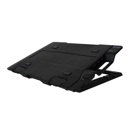 Zalman chladič notebooku ZM-NS2000 / pro notebooky do 17" / naklápěcí / USB Hub / USB / černý