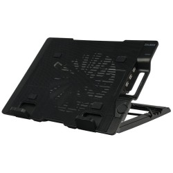 POŠKOZENÝ OBAL - Zalman chladič notebooku ZM-NS2000 / pro notebooky do 17" / naklápěcí / USB Hub / USB / černý