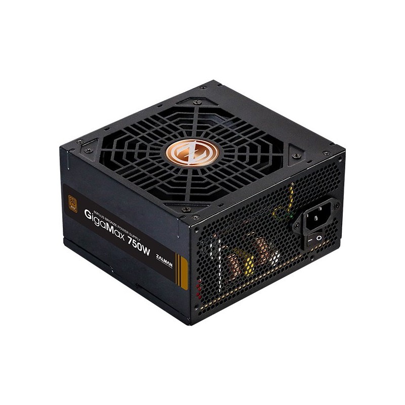 Zalman zdroj ZM750-GVII GigaMax 750W/ ATX / akt. PFC / 120mm ventilátor / 80PLUS Bronze