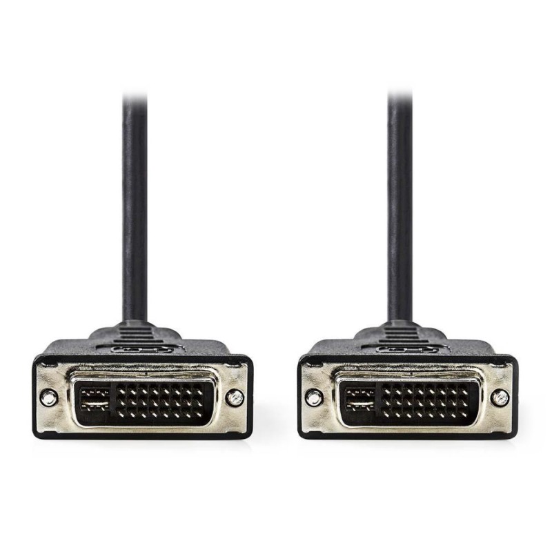 Nedis CCGP32050BK20 - Kabel DVI | DVI-I 24+5-pin Zástrčka - DVI-I 24+5-pin Zástrčka | 2 m | Černá barva