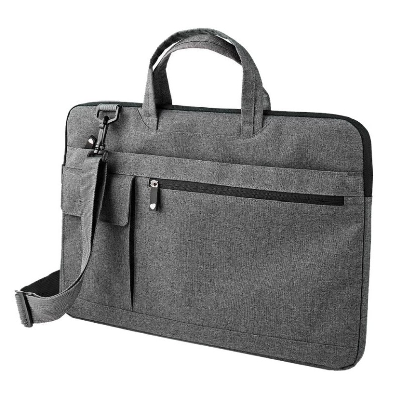 NEDIS brašna na notebook/ 15-16"/ ramenní popruh/ 8 úložných kapes/ černá