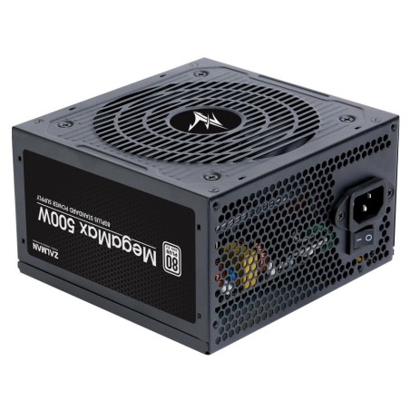 Zdroj Zalman ZM500-TXII MegaMax 500W, 80 PLUS Standard 230V EU, ATX12V 2.3, aPFC 98%, 12cm fan, ErP