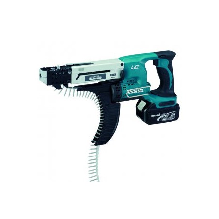 Makita Aku šroubovák se zásobníkem 25-55mm,Li-ion LXT 18V/3,0Ah