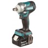 Makita Aku rázový utahovák Li-ion LXT 18V/5,0Ah DTW301RTJ