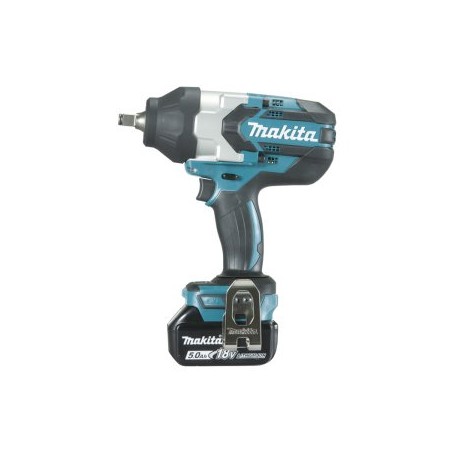 Makita Aku rázový utahovák 1/2" Li-ion LXT 18V/5,0Ah DTW1002RTJ