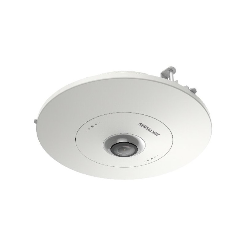 Hikvision 6MPix IP Fisheye zápustná kamera IR 15m, Audio, Alarm, mikrofon