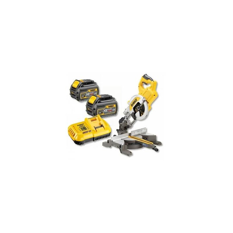 Dewalt Aku pila pokosová DeWALT DCS777T2, 54 V 216 mm, 2x aku 6,0Ah