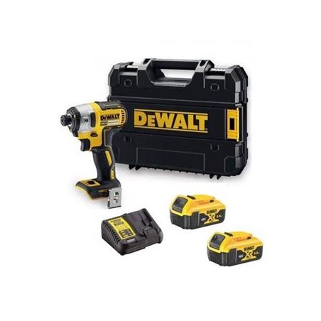 Dewalt Aku rázový utahovák DeWALT 18V XR 5,0 Ah DCF887P2