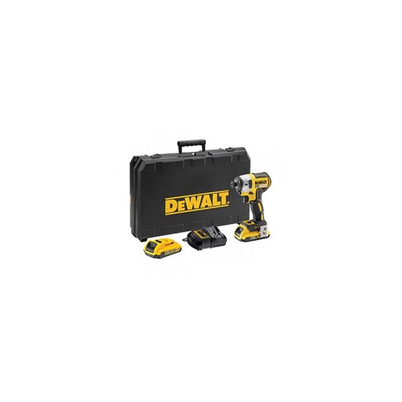 Dewalt Aku rázový utahovák DeWALT 18V XR 2,0 Ah bezuhlíkový DCF887D2