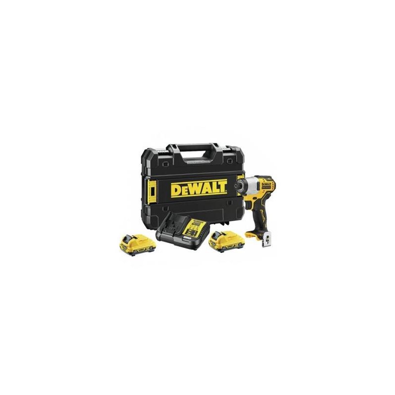 Dewalt Aku rázový utahovák 12V 2x2 Ah Dewalt DCF801D2