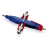 Knipex, Kolíkový klíč na rozvodné skříně Pro běžné skříně a systémy zavírání