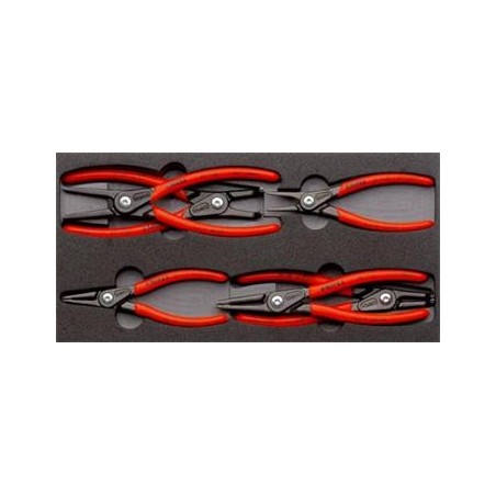 Knipex, Sada kleští V pěnové vložce 002001V02