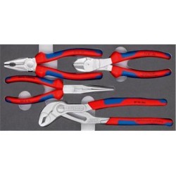 Knipex, Sada kleští V pěnové vložce 002001V17
