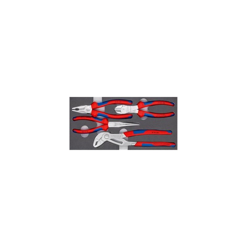 Knipex, Sada kleští V pěnové vložce 002001V17