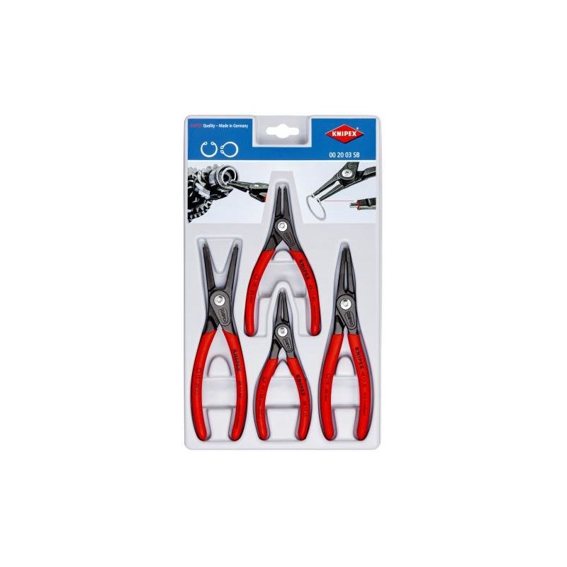 Knipex, Sada precizních kleští na pojistné kroužky 002003SB