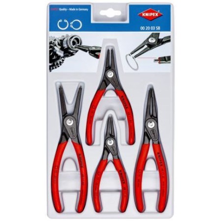 Knipex, Sada precizních kleští na pojistné kroužky 002003SB