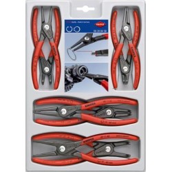 Knipex, Sada precizních kleští na pojistné kroužky 002004SB