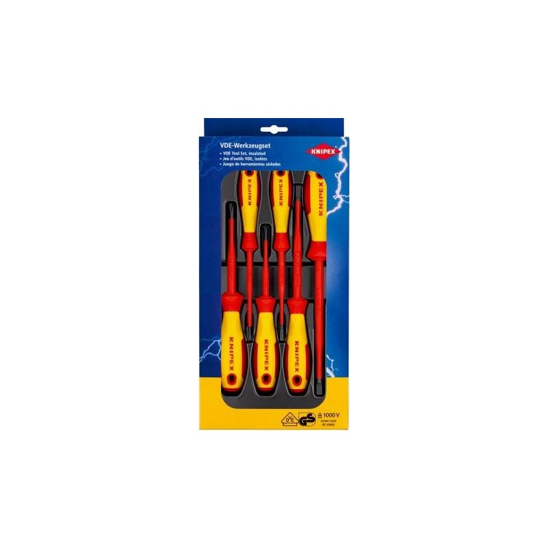 Knipex, Sada šroubováků VDE Drážka / Phillips®