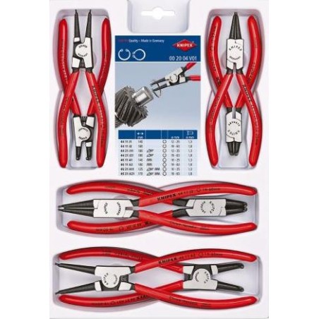 Knipex, Sada kleští na pojistné kroužky 002004V01