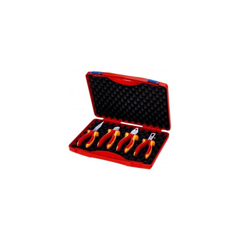 Knipex, Sada Tool Box Electric 1 „ČERVENÁ“, 00 20 15