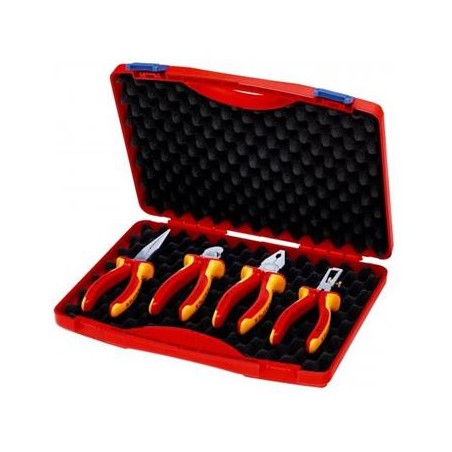 Knipex, Sada Tool Box Electric 1 „ČERVENÁ“, 00 20 15