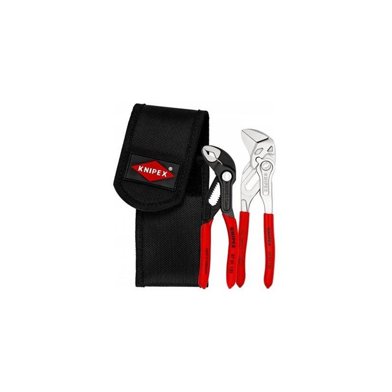 Knipex, Sada minikleští V tašce na nářadí na opasek Dvoudílný 002072V01