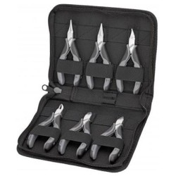 Knipex, Pouzdro s kleštěmi pro elektroniku S nástroji pro práce na elektronických součástkách 002017