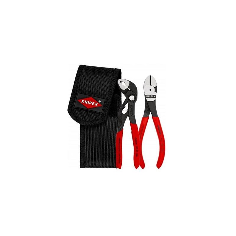 Knipex, Sada minikleští V tašce na nářadí na opasek Dvoudílný 002072V02