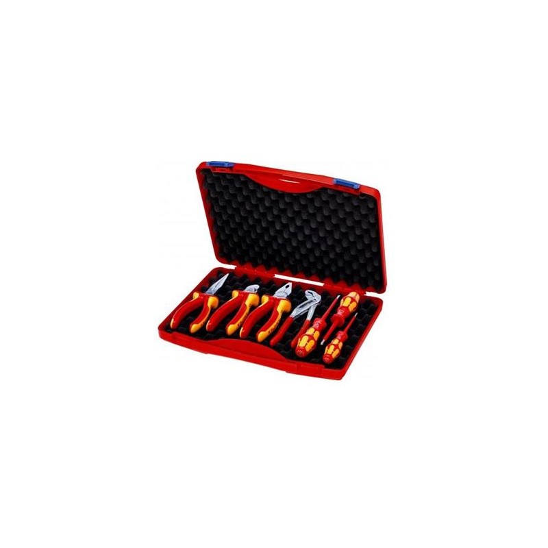 Knipex, Sada Tool Box Electric 2 „ČERVENÁ“