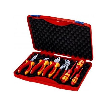 Knipex, Sada Tool Box Electric 2 „ČERVENÁ“