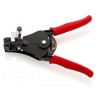 Knipex, 12 11 180, Odizolovací kleště S tvarovými noži 1211180